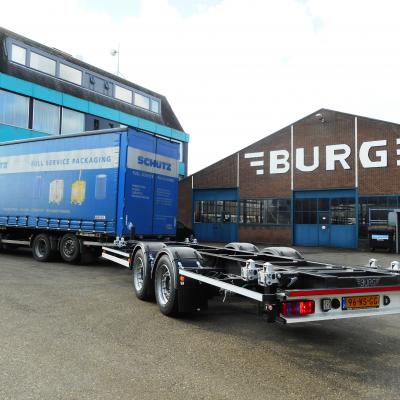 Burg Trailer Service Bdf Systeem Wissellaadbakken Middenas Aanhangwagen 45